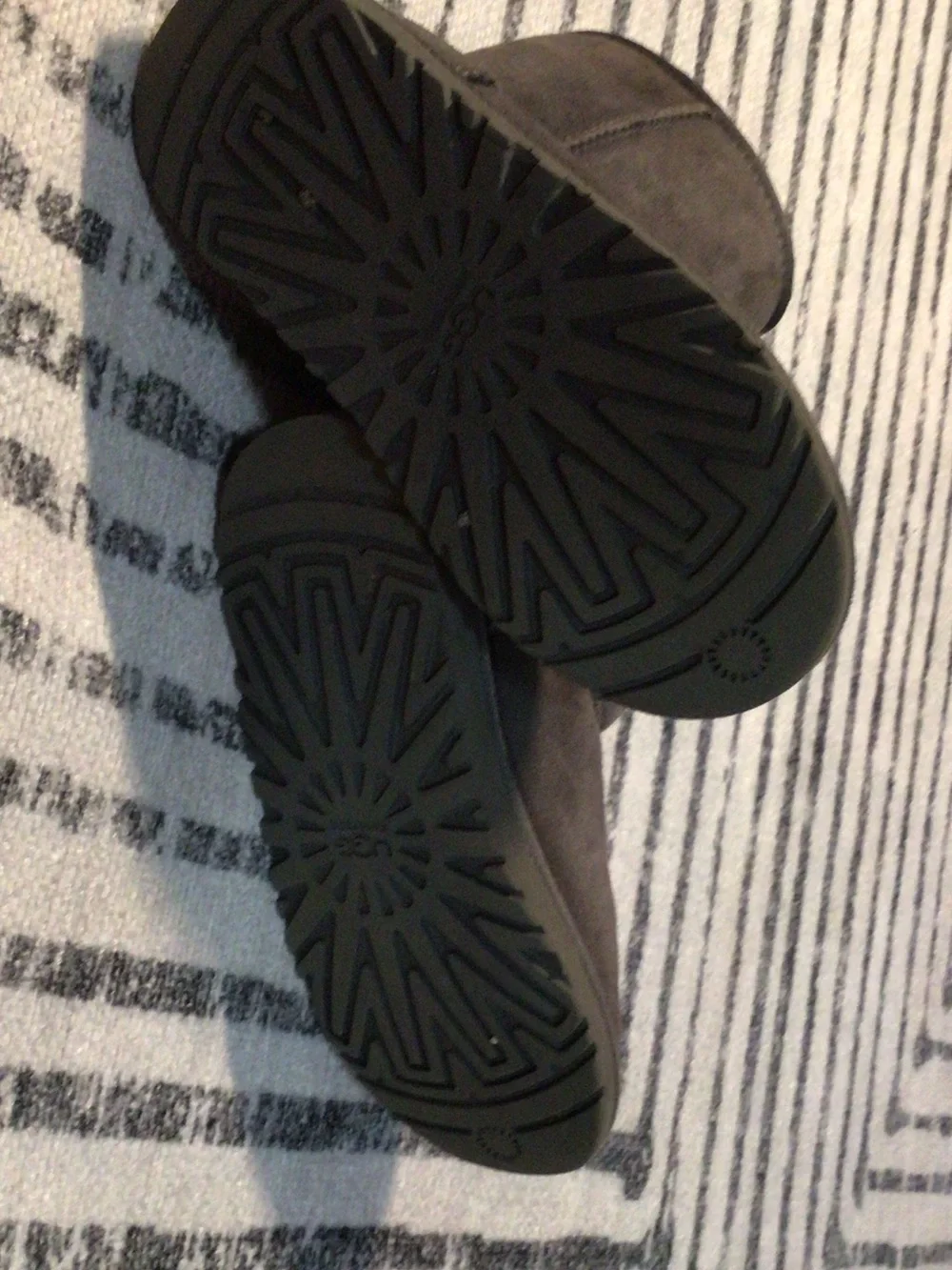 UGG Kids Chocolate Brown Short Suede Boots